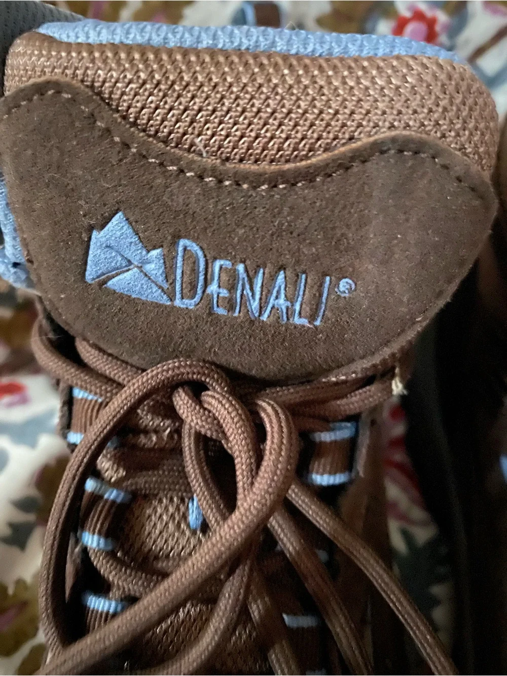 Women's Brown Lace-Up Ankle Hiking Booties